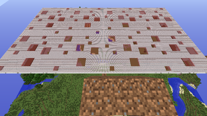 Illustration for article titled Someone Spent Five Months Making A Giant Cake in Minecraft